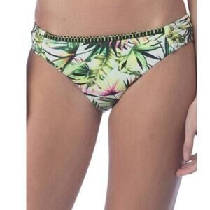 NWT Lucky Brand Coastal Palms Swim Bottoms Size S